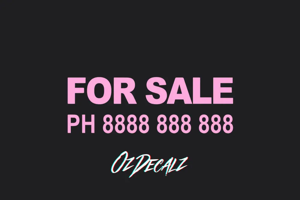 FOR SALE CUSTOM STICKER - OzDecalz
