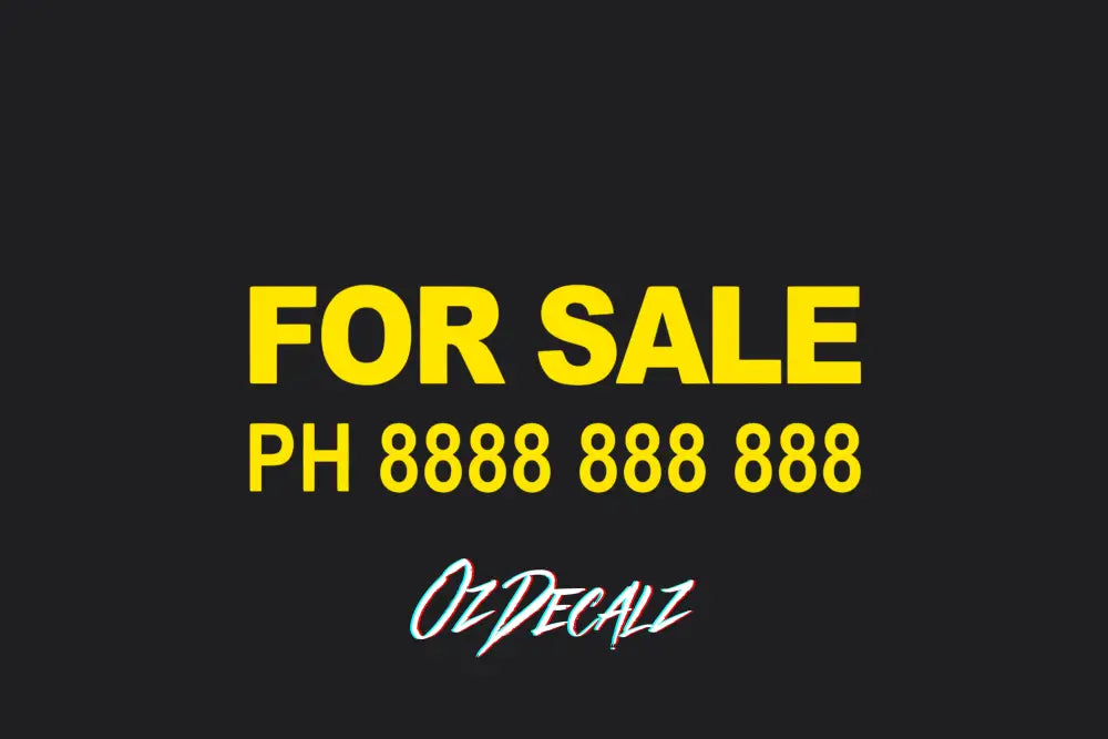 FOR SALE CUSTOM STICKER - OzDecalz