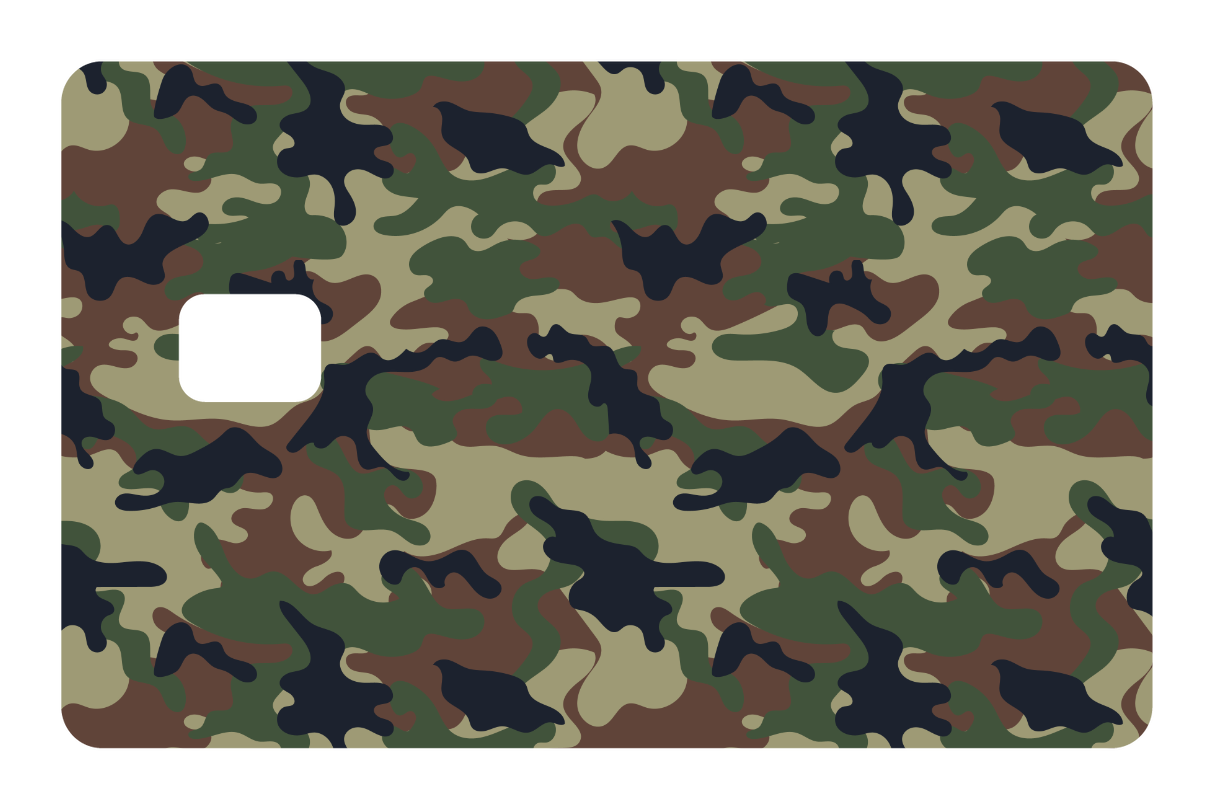 CARD WRAP: CAMO (GREEN)