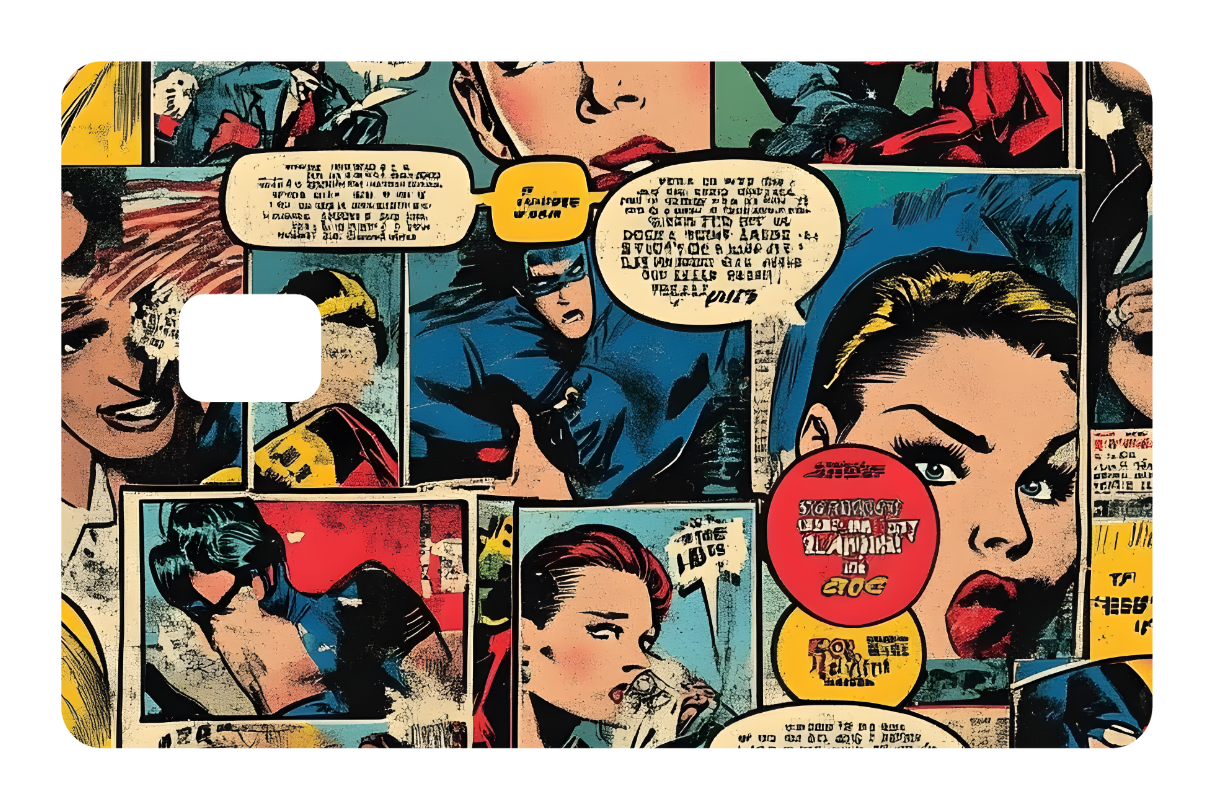CARD WRAP: COMIC
