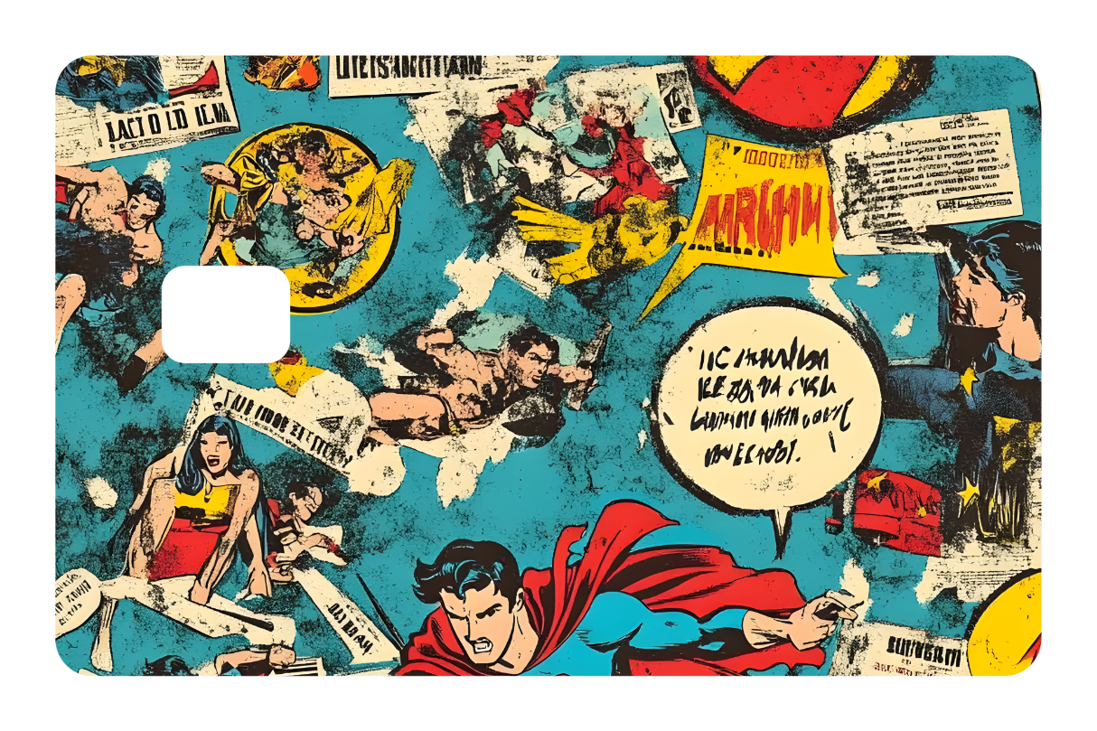 CARD WRAP: COMIC