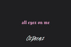 HELMET STICKER: ALL EYEZ ON ME - OzDecalz
