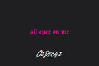HELMET STICKER: ALL EYEZ ON ME - OzDecalz