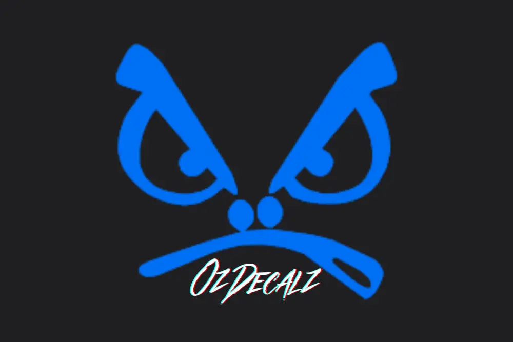 ANGRY FACE STICKER - OZDecalz
