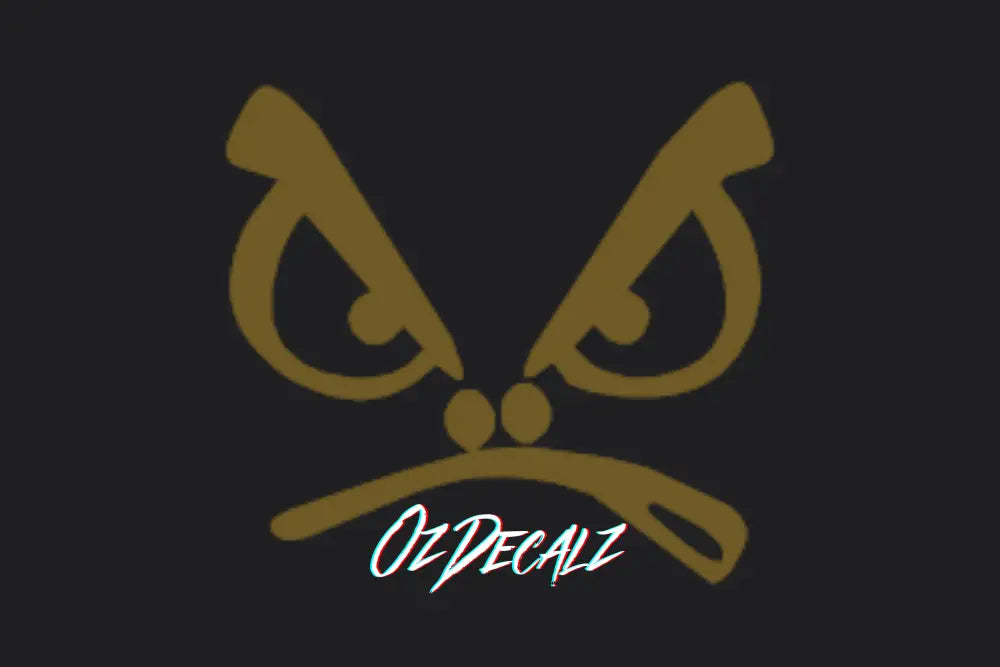 ANGRY FACE STICKER - OZDecalz