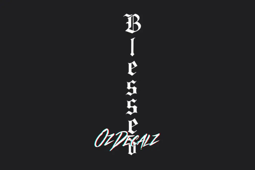 BLESSED STICKER - OZDecalz