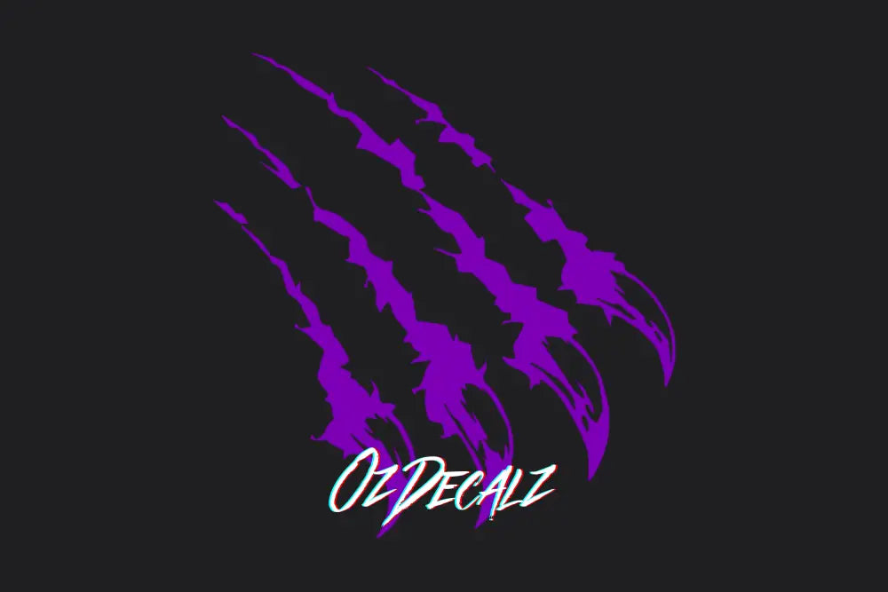CLAW MARK STICKER - OZDecalz