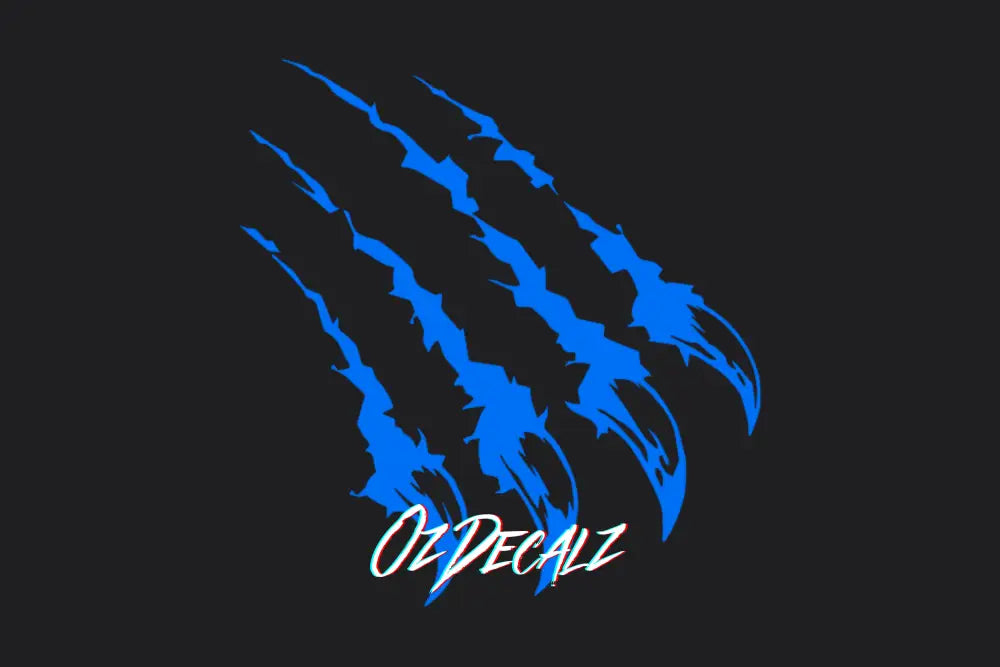 CLAW MARK STICKER - OZDecalz