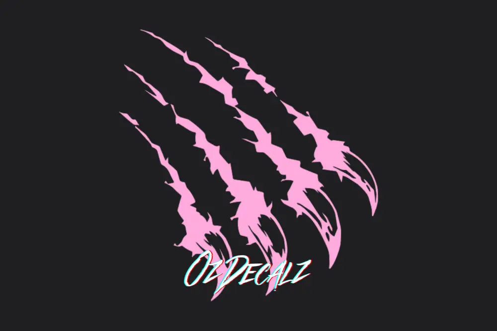 CLAW MARK STICKER - OZDecalz