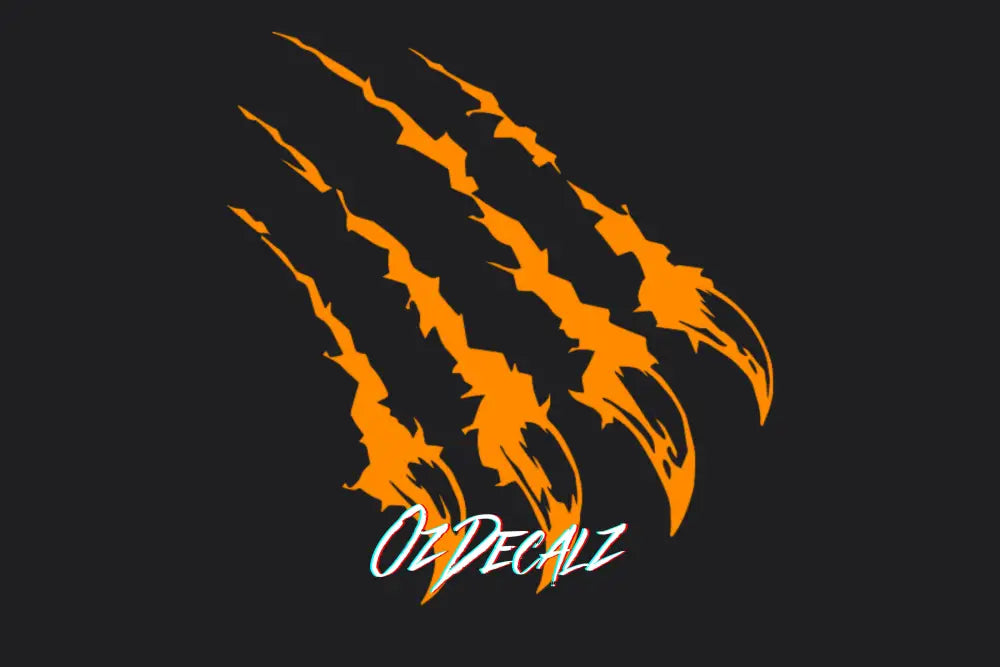 CLAW MARK STICKER - OZDecalz