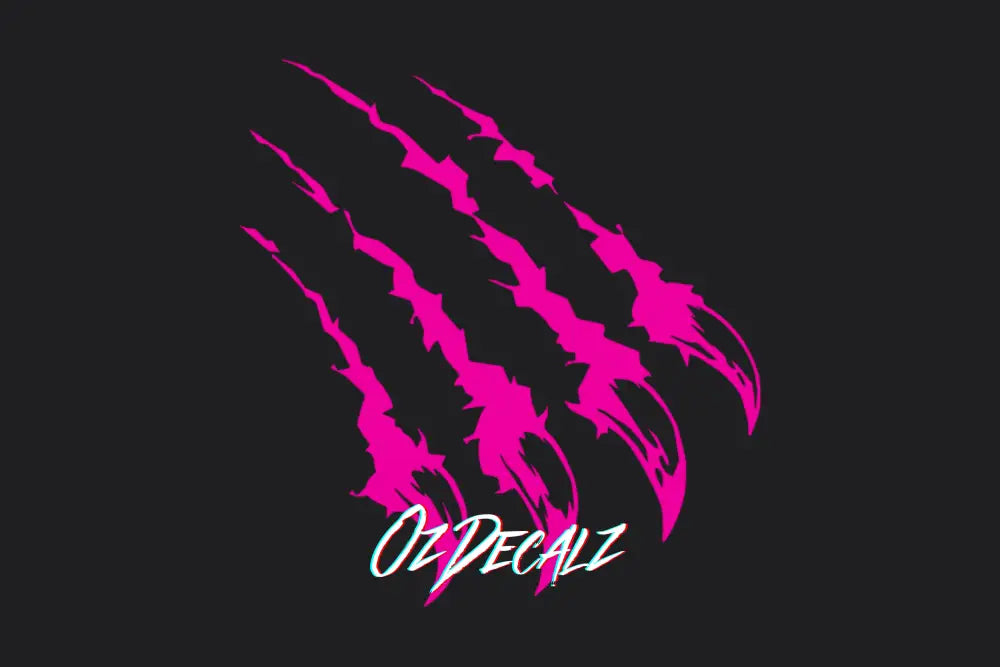 CLAW MARK STICKER - OZDecalz