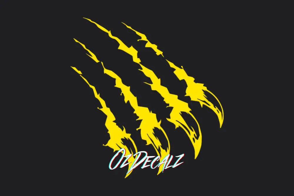 CLAW MARK STICKER - OZDecalz