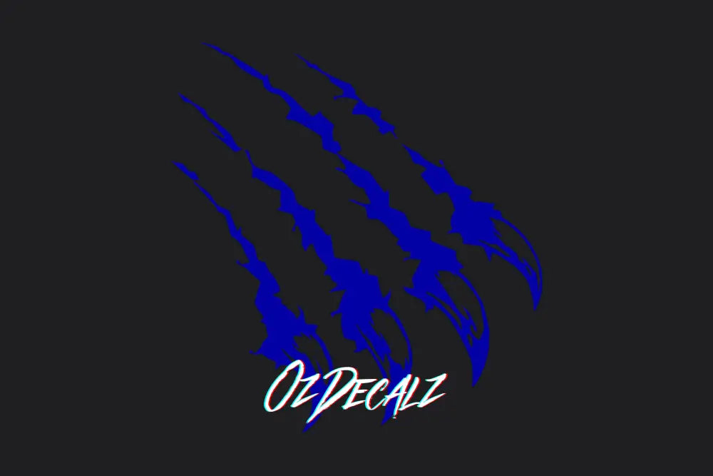 CLAW MARK STICKER - OZDecalz