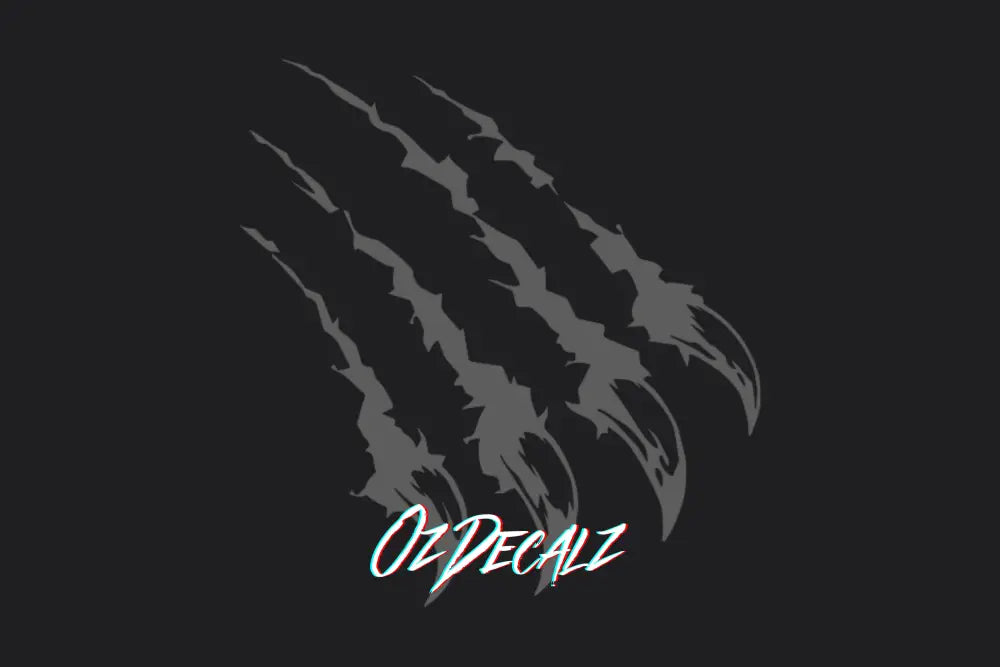 CLAW MARK STICKER - OZDecalz