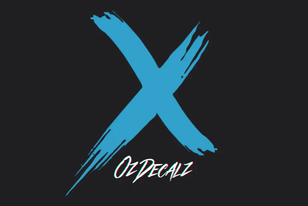 CROSS STICKER - OZDecalz