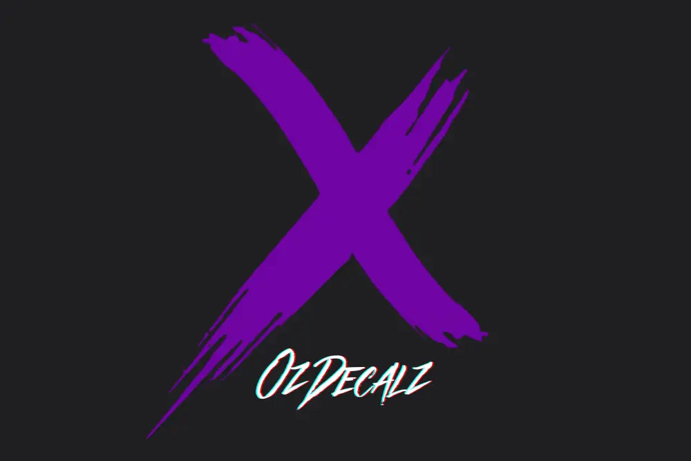 CROSS STICKER - OZDecalz