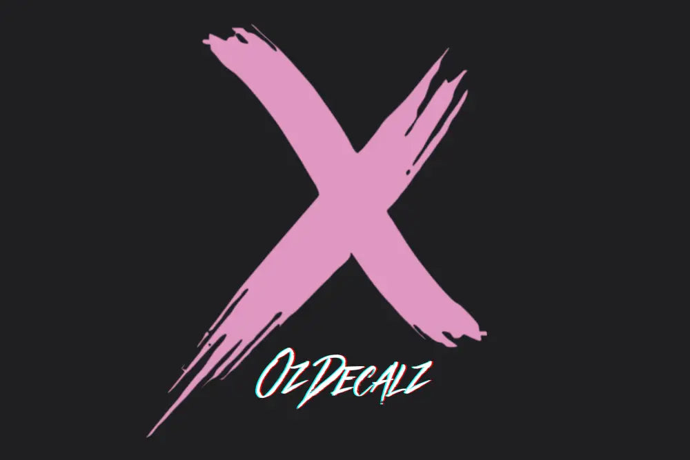 CROSS STICKER - OZDecalz