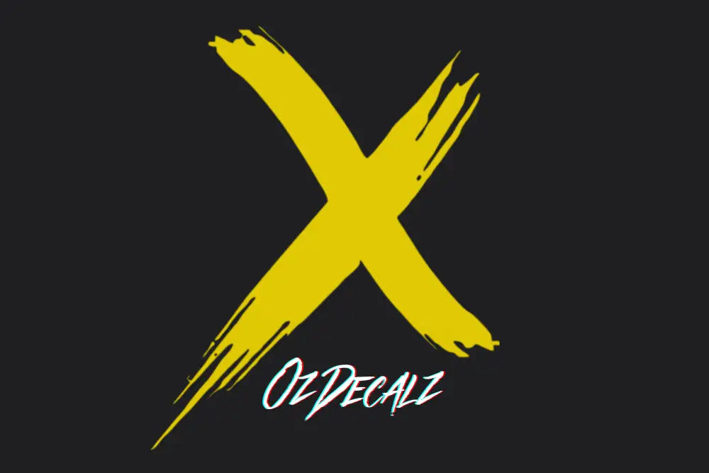 CROSS STICKER - OZDecalz