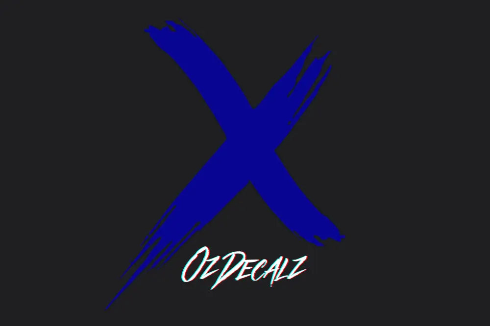 CROSS STICKER - OZDecalz