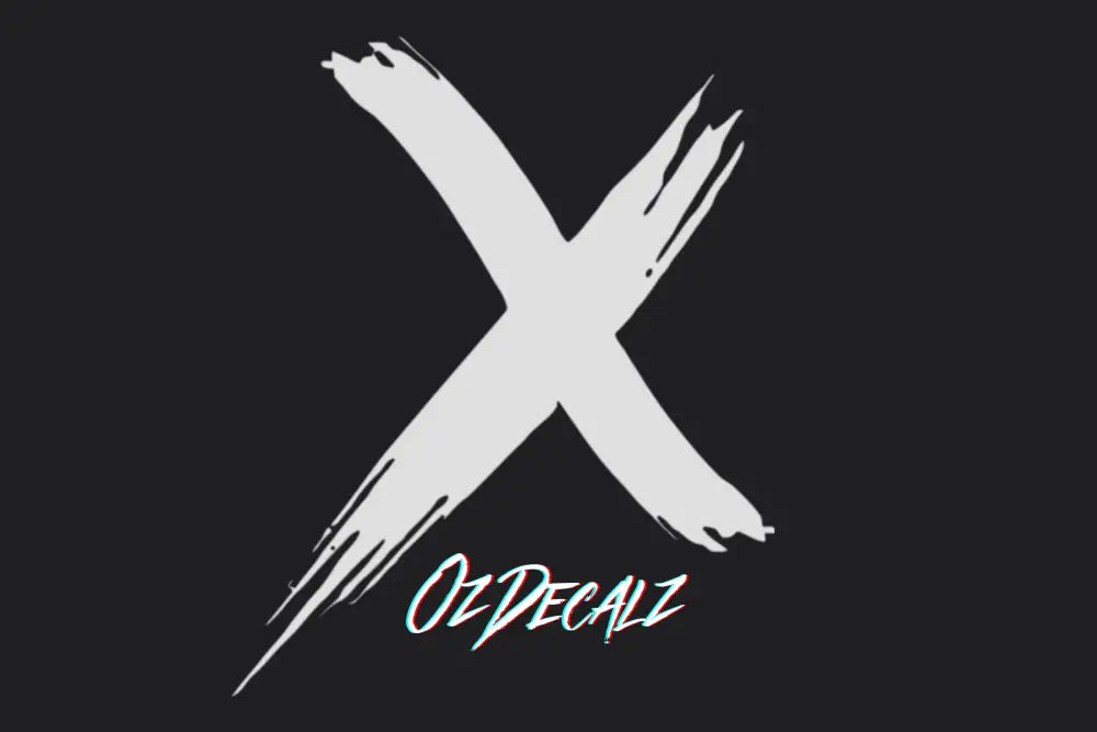 CROSS STICKER - OZDecalz