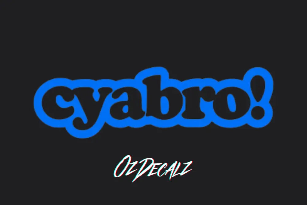 CYA BRO! STICKER - OZDecalz