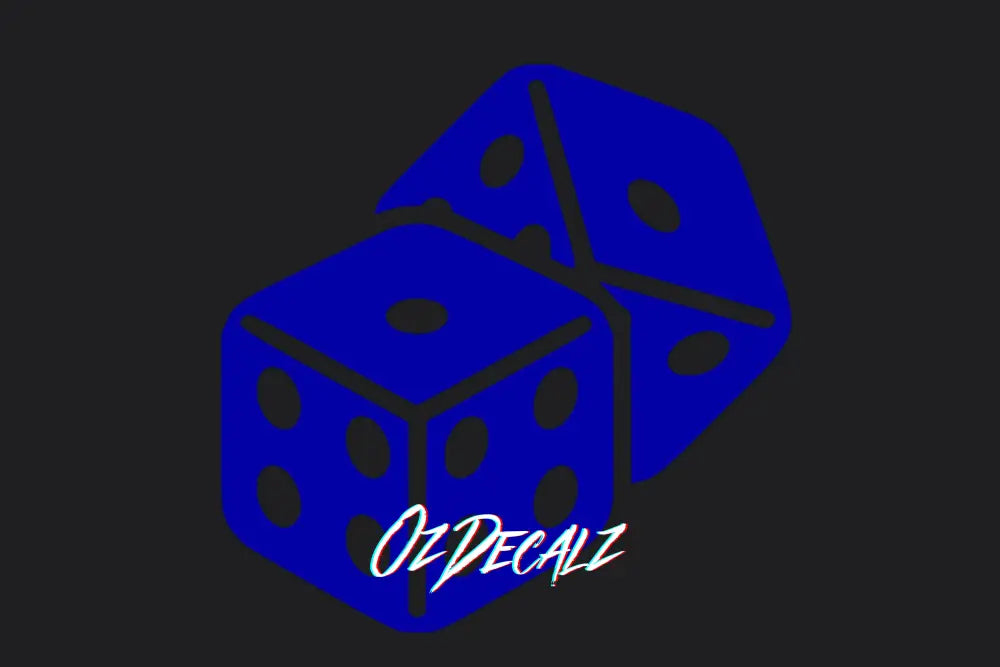 DICE STICKER - OZDecalz