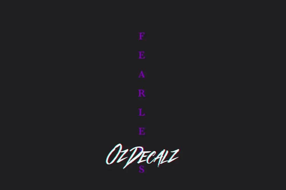 FEARLESS STICKER - OZDecalz