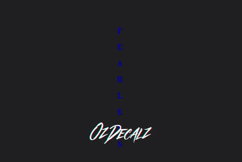 FEARLESS STICKER - OZDecalz