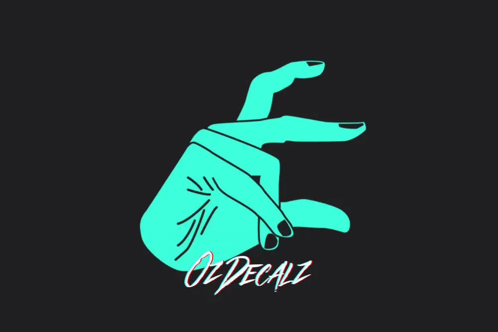 HAND STICKER - OZDecalz