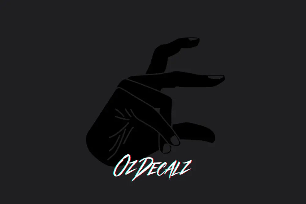 HAND STICKER - OZDecalz