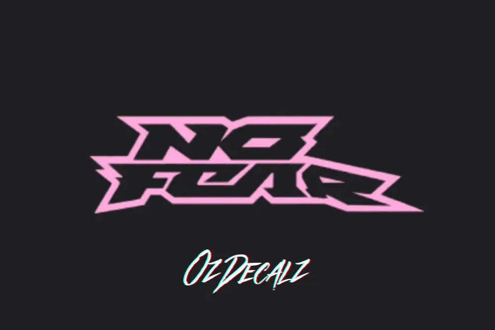 NO FEAR STICKER - OZDecalz