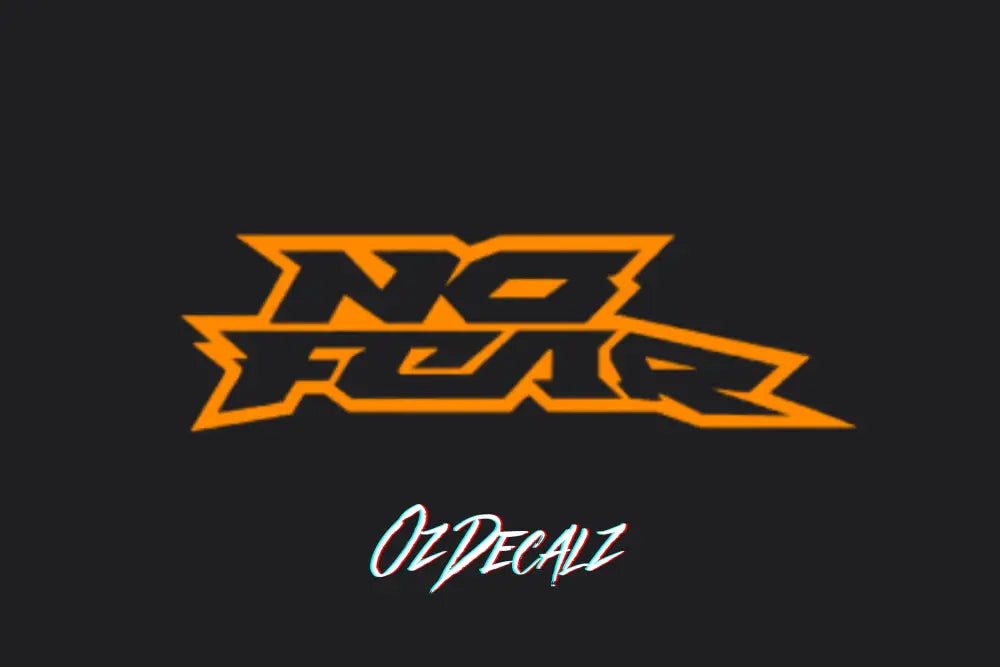 NO FEAR STICKER - OZDecalz
