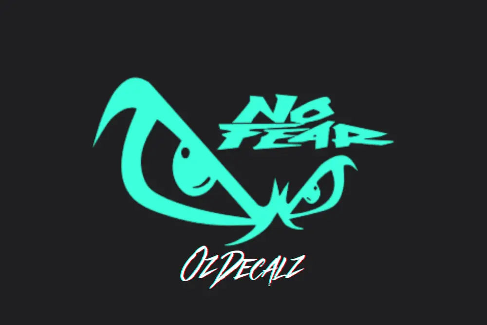 NO FEAR/EYEZ STICKER - OZDecalz