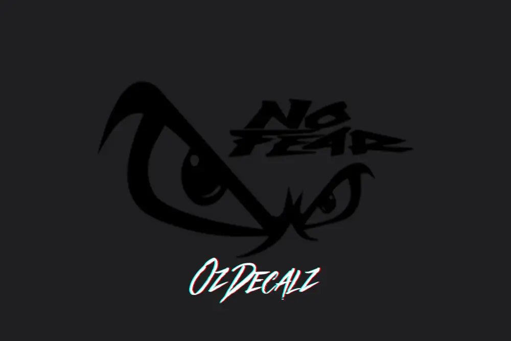 NO FEAR/EYEZ STICKER - OZDecalz