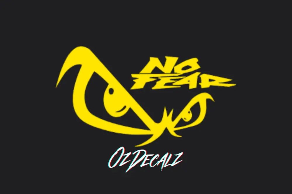 NO FEAR/EYEZ STICKER - OZDecalz