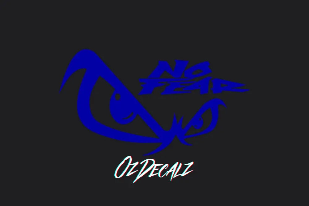 NO FEAR/EYEZ STICKER - OZDecalz
