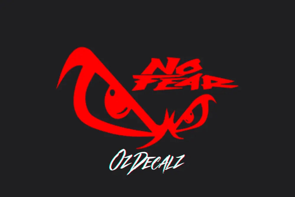NO FEAR/EYEZ STICKER - OZDecalz
