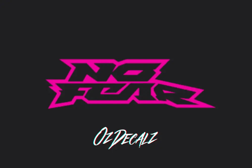 NO FEAR STICKER - OZDecalz