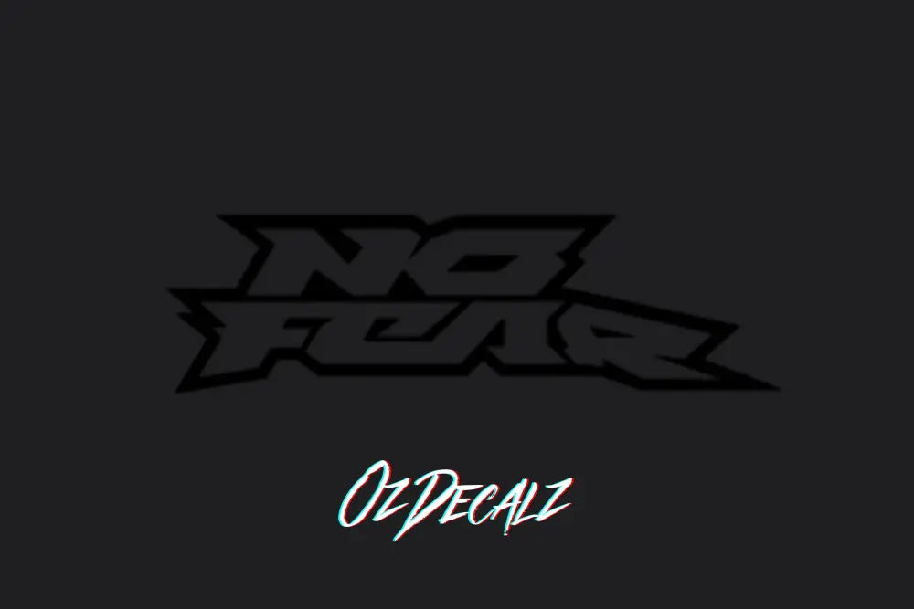NO FEAR STICKER - OZDecalz