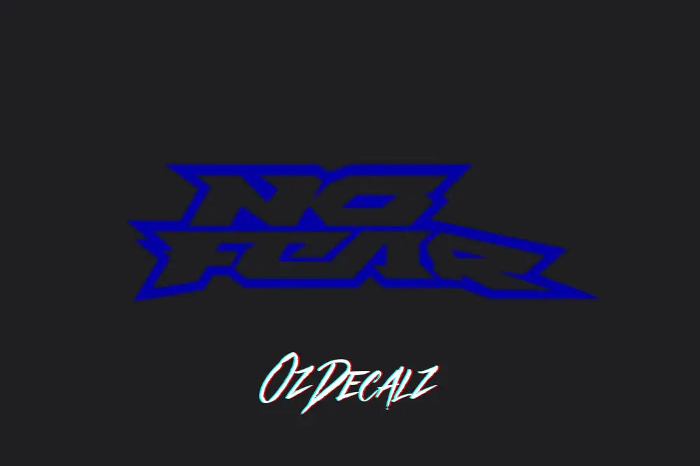 NO FEAR STICKER - OZDecalz