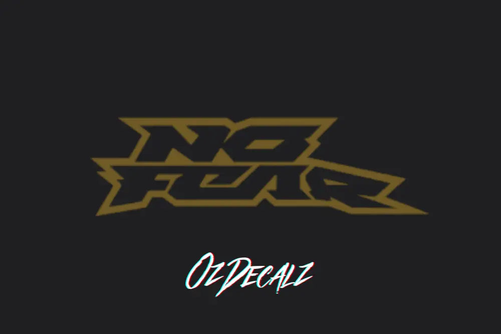 NO FEAR STICKER - OZDecalz