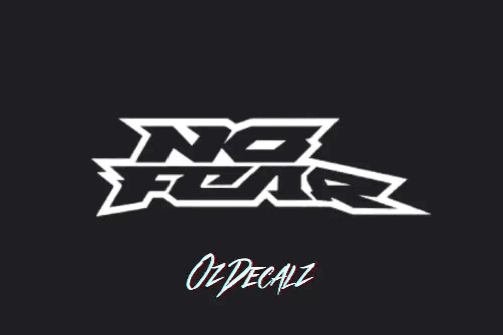 NO FEAR STICKER - OZDecalz