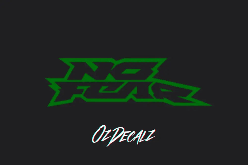 NO FEAR STICKER - OZDecalz