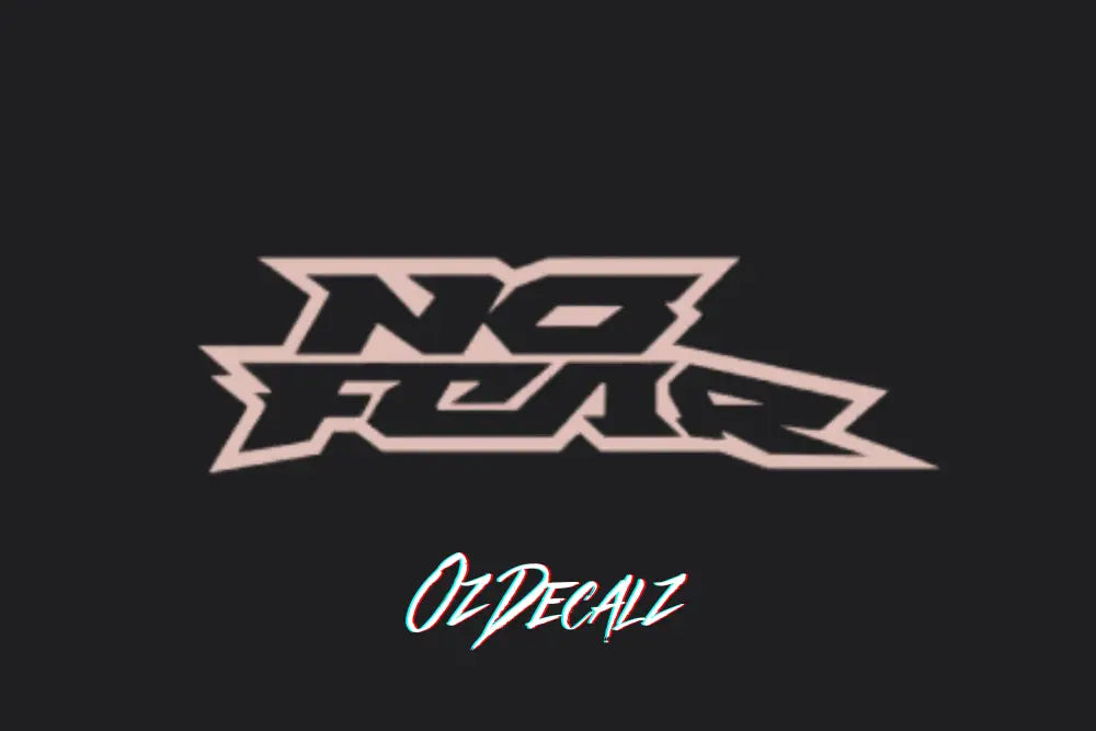 NO FEAR STICKER - OZDecalz