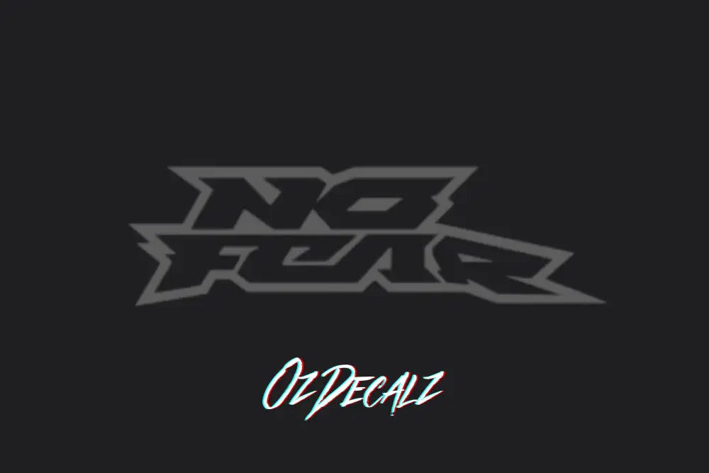 NO FEAR STICKER - OZDecalz