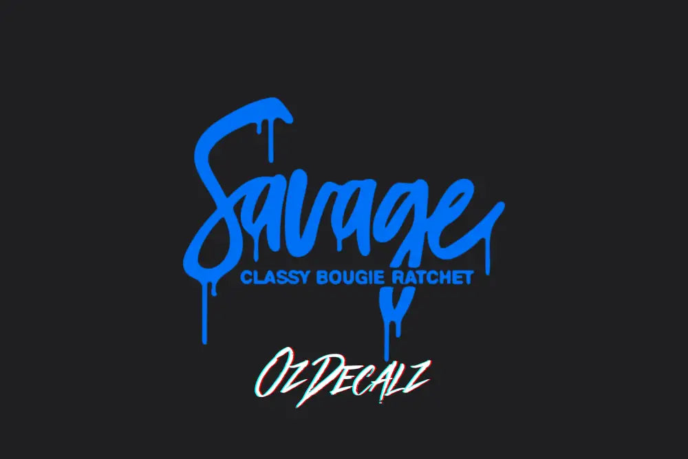 SAVAGE STICKER - OZDecalz