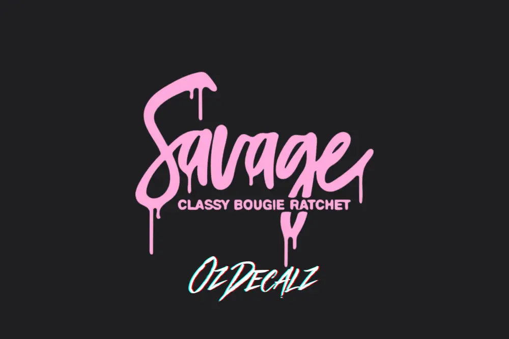 SAVAGE STICKER - OZDecalz