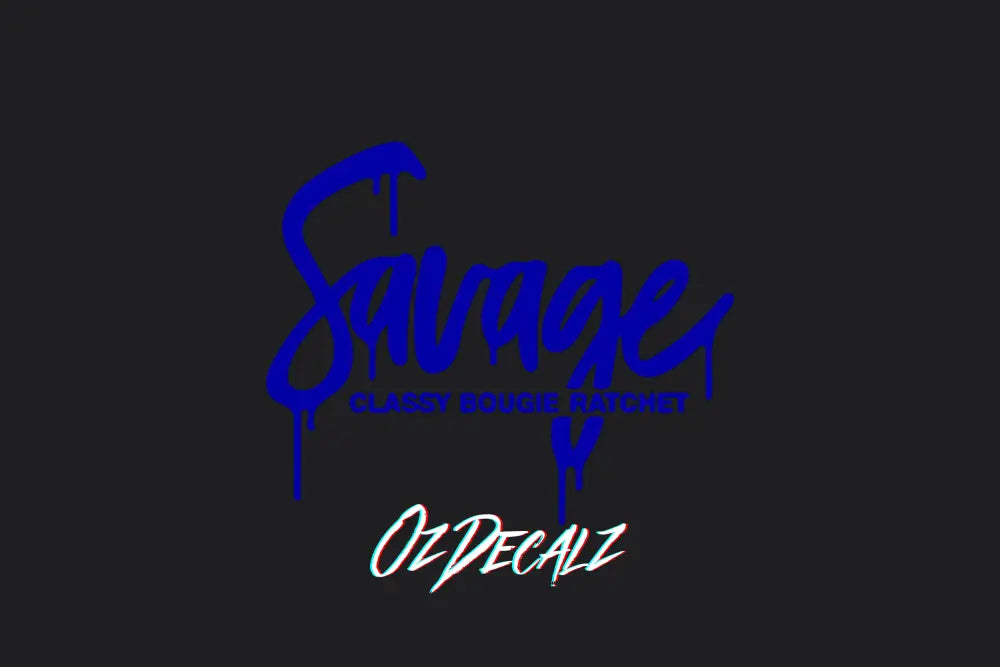 SAVAGE STICKER - OZDecalz