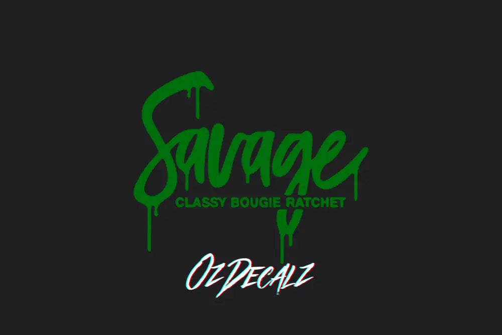 SAVAGE STICKER - OZDecalz