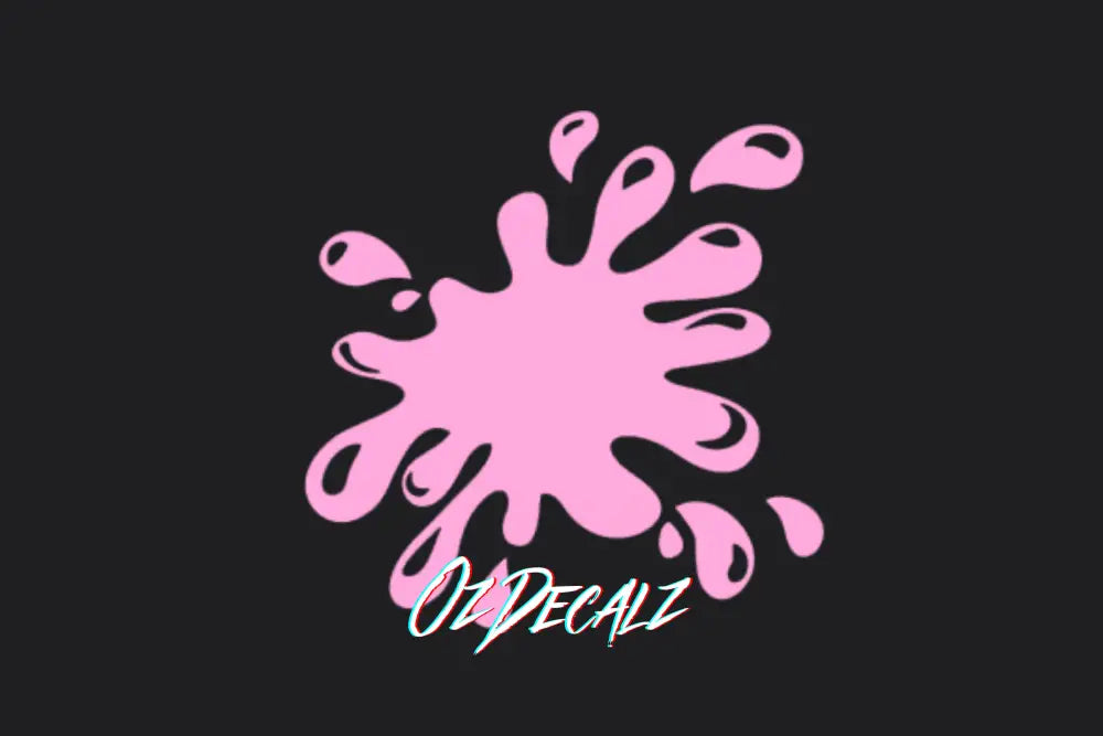 SPLAT STICKER - OZDecalz
